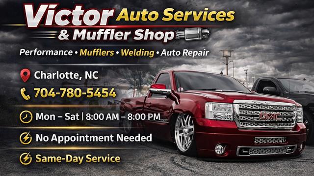 Victor Auto Service & Mufflers Shop, Charlotte, North Carolina