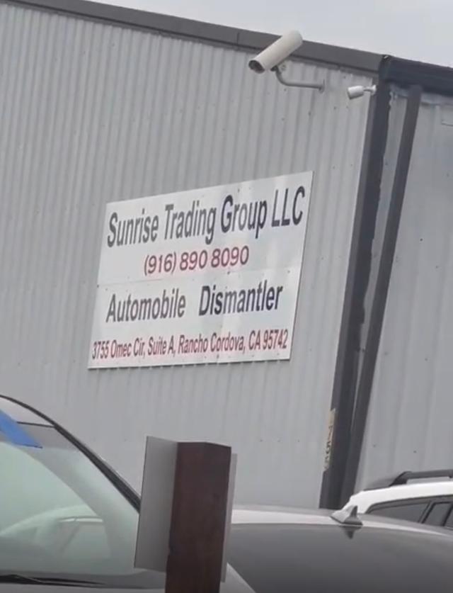 TNH Auto Dismantling LLC, Rancho Cordova, California