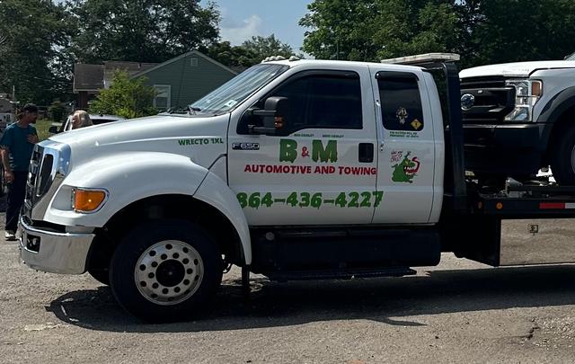 B&M Automotive and Towing, Piedmont, South Carolina