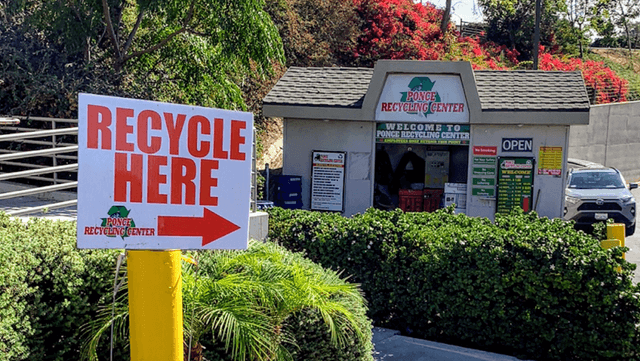 Ponce Recycling Center, Rancho San Diego, California