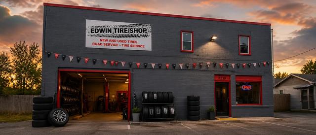 Edwin Tire Shop New & Used Tires and 24/7 Road Service Assistance