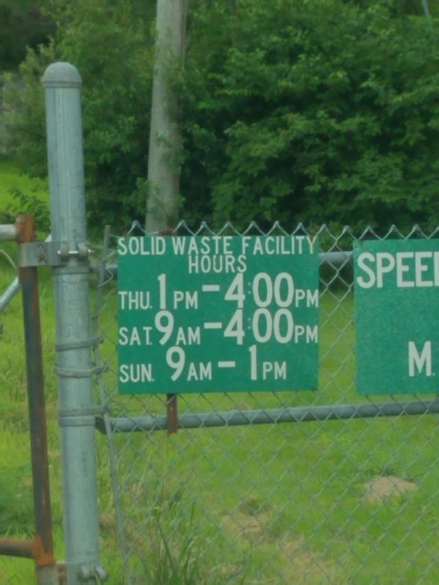Dresden Recycling Center, Dresden, Maine