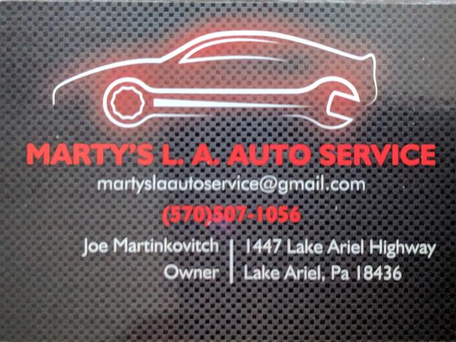 Marty's L.A. Auto Service, Lake Ariel, Pennsylvania