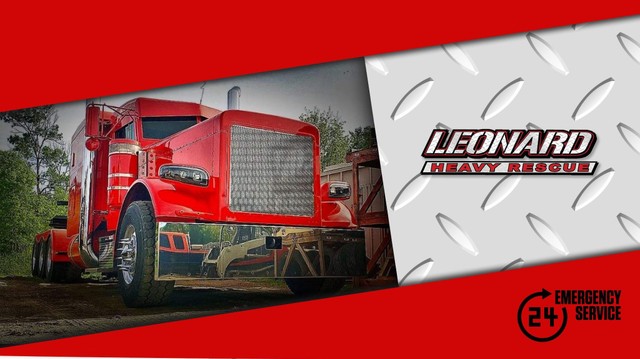 Leonard Heavy Rescue - 24 Hour Heavy Duty Towing