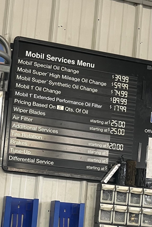 Waterloo Fast Lube's Mobil 1 Express