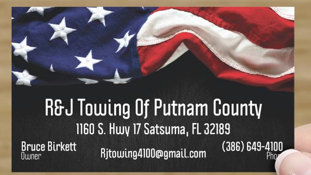 R & J Towing of Putnam County Inc., Satsuma, Florida