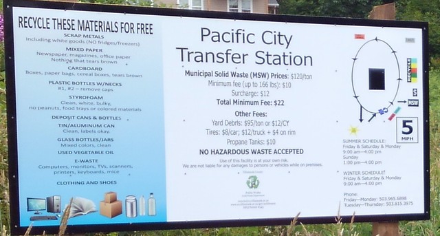 Pacific City Transfer Station