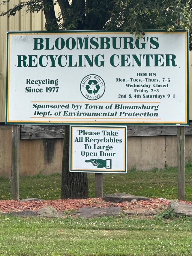 Bloomsburg Recycling Center