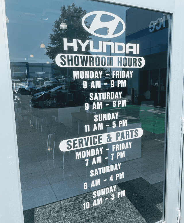 Sheehy Hyundai of Chantilly Parts, Chantilly, Virginia