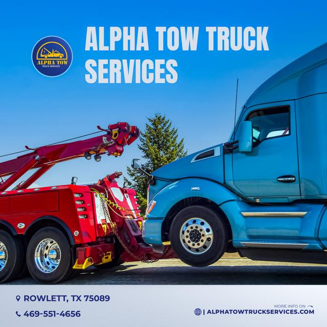 Alpha tow truck services