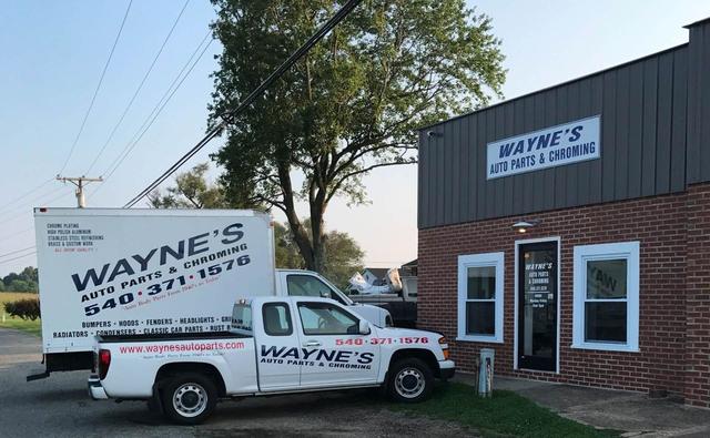 Wayne's Auto Parts & Chroming, Fredericksburg, Virginia