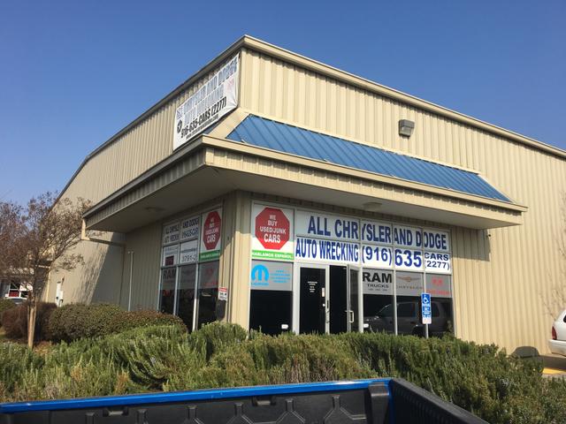 All Chrysler and Dodge Auto Wrecking, Rancho Cordova, California