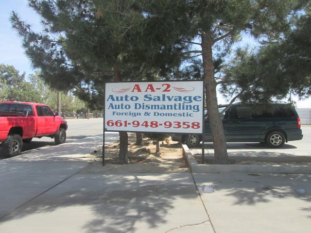AA2 Auto Salvage and Recycling