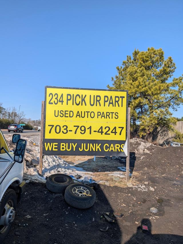 234 Pick Ur Parts, Manassas, Virginia