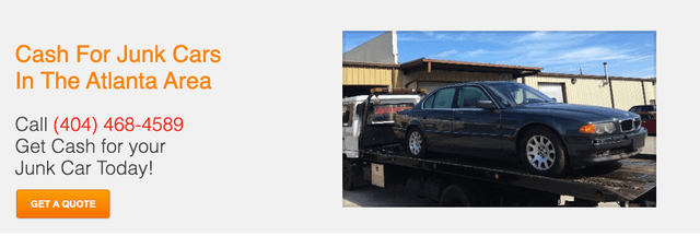More Cash for Junk Cars Atlanta