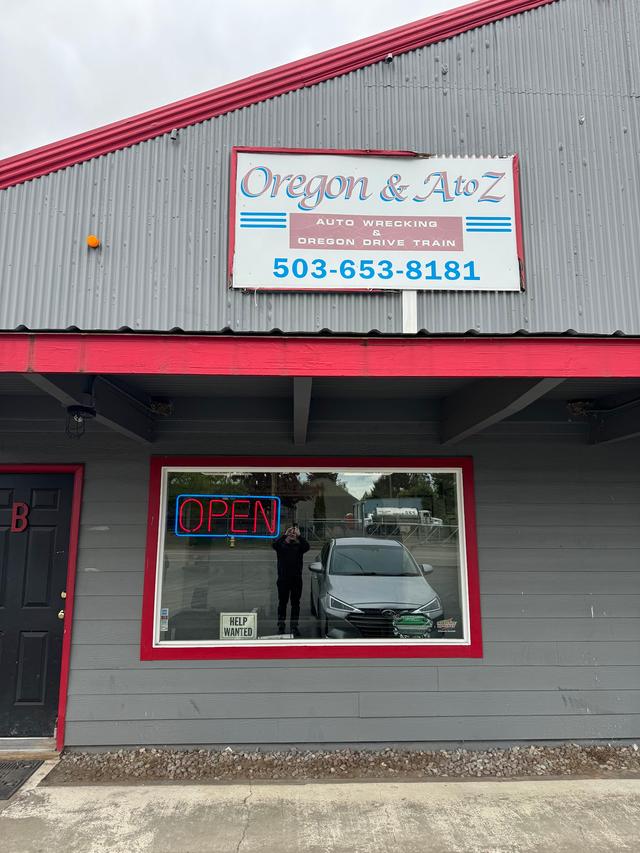 OREGON AND A TO Z AUTO WRECKING