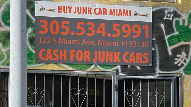 BUY JUNK CAR MIAMI