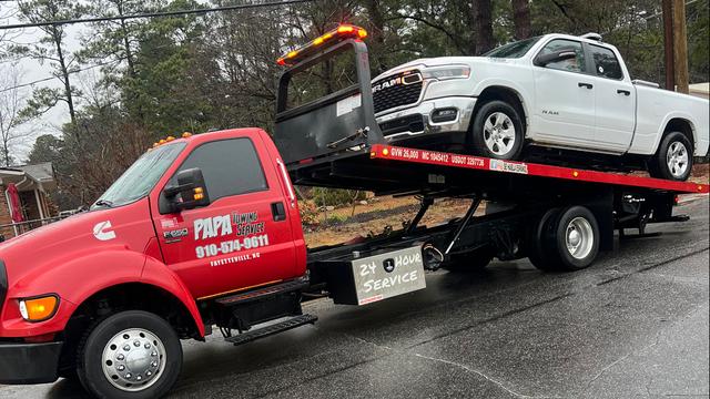 Papa Towing Service LLC, Fayetteville, North Carolina