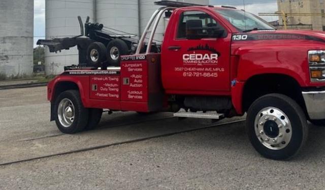 Cedar Towing & Auction, Minneapolis, Minnesota