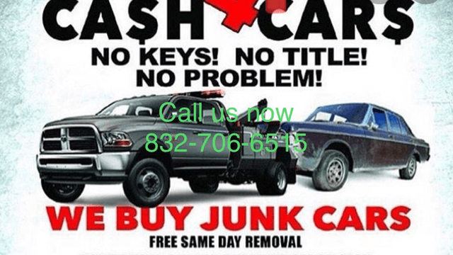 Space City Cash Junk Car Buyer, Houston, Texas