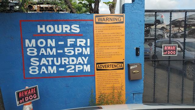JT Used Auto Parts, Opa Locka, Florida