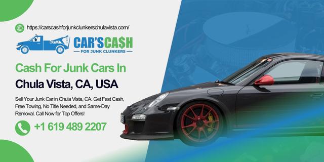Car's Cash For Junk Clunkers, Chula Vista, California