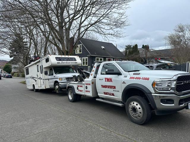 TMK Transportation Towing Services, Seattle Hill, Washington