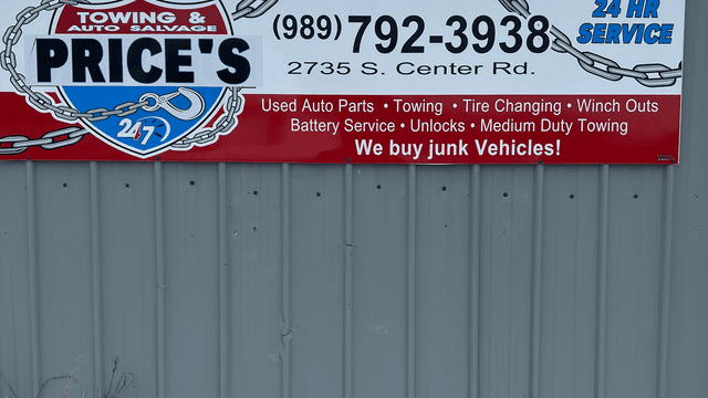 Price’s Towing & Auto salvage