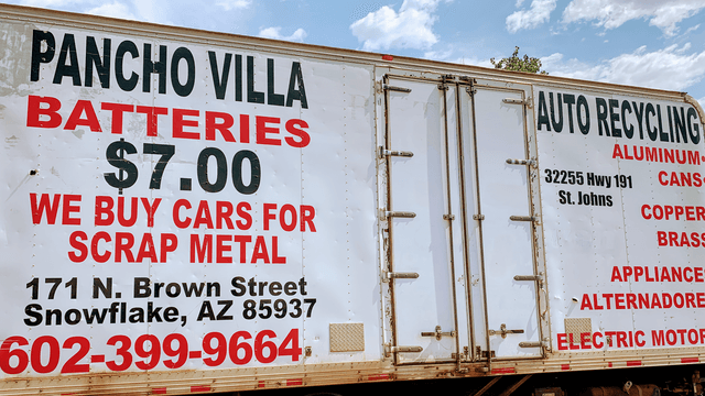 Pancho Villa Scrap Metal And Used Auto Parts LLC