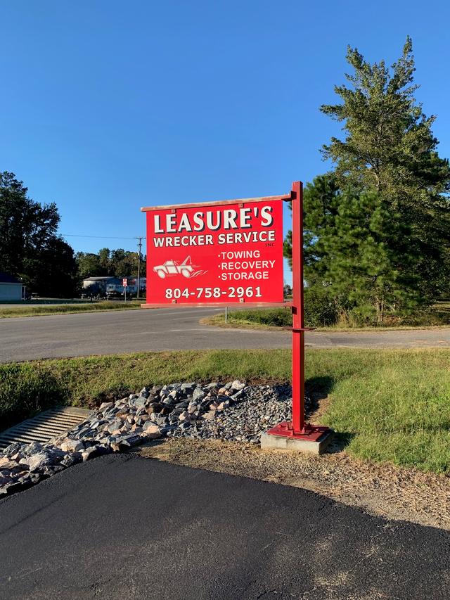Leasure's Wrecker Service Inc