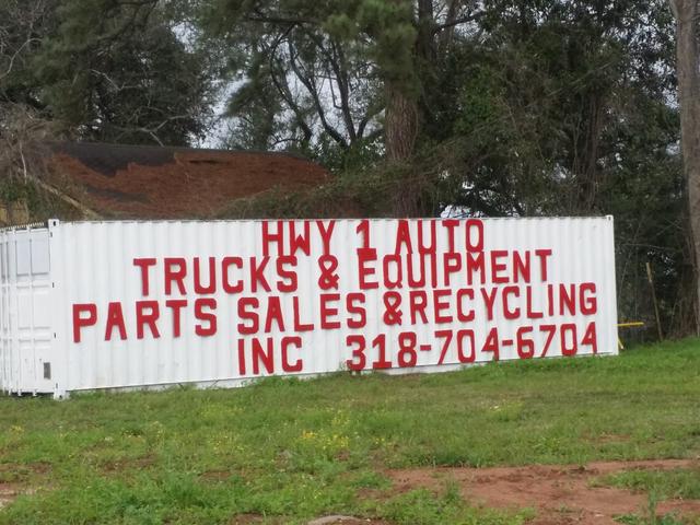 Hwy 1 Auto, Trucks, & Equipment Parts Sales and Recycling, Inc., Alexandria, Louisiana