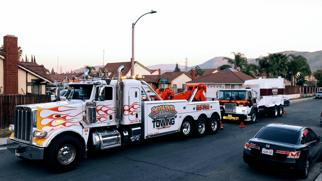 Edwins Towing Service, Upland, California