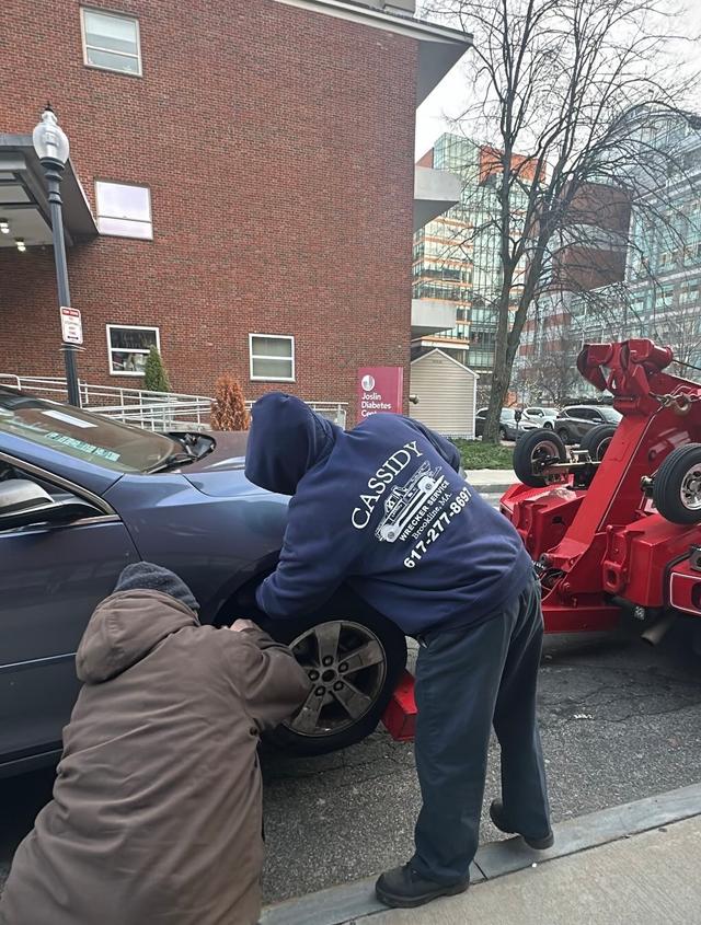 CASSIDY WRECKER SERVICE, Brookline, Massachusetts