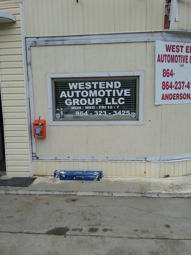 Westend Automotive Group, Anderson, South Carolina