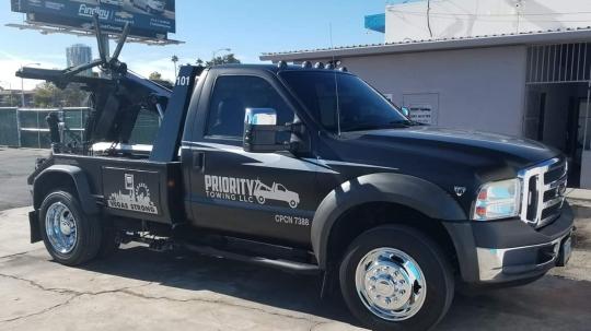 Priority Towing LLC. CPCN 7388, Las Vegas, Nevada