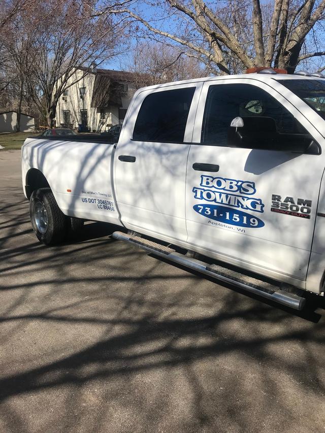 Bob's Towing, Appleton, Wisconsin