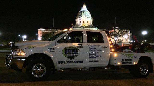 PLC Towing and Recovery, St Paul Park, Minnesota