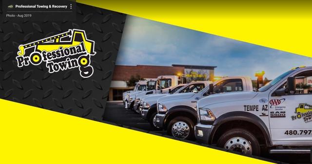 Professional Towing & Recovery, Tempe, Arizona