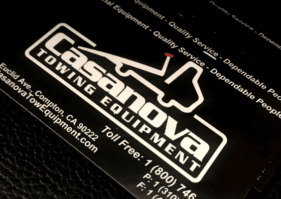 Casanova Towing Equipment, Inc, Compton, California