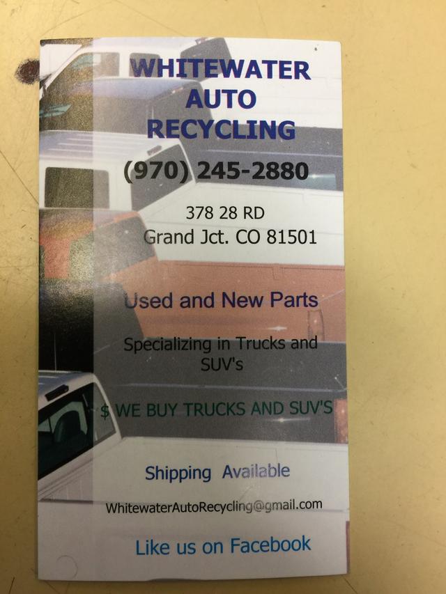 Rusty Nut Auto / Whitewater Auto Recycling, Grand Junction, Colorado