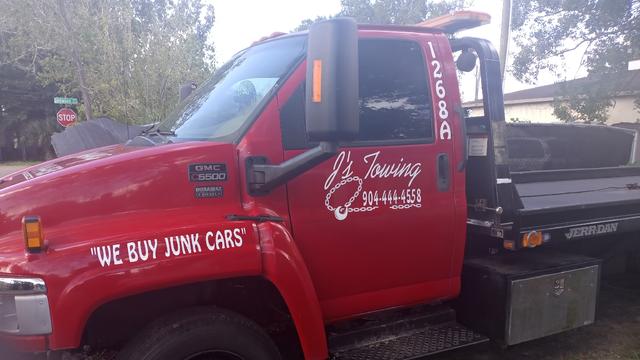 J's Towing & Storage LLC WE BUY JUNK CARS, Jacksonville, Florida