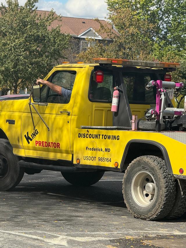 Discount Towing, Frederick, Maryland