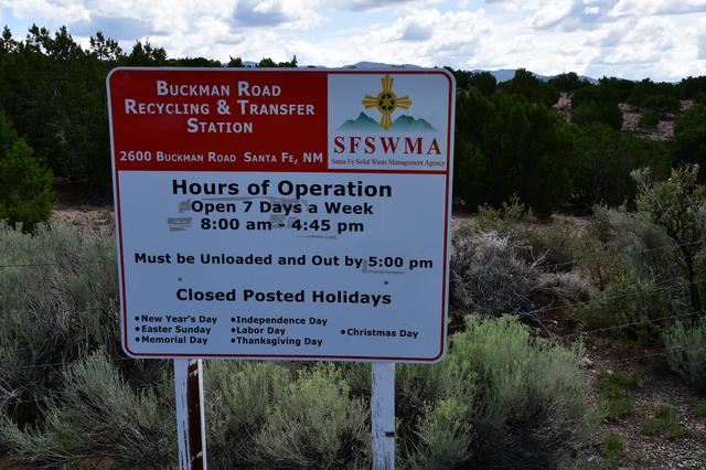 Buckman Road Recycling & Transfer Station, Eldorado at Santa Fe, New Mexico