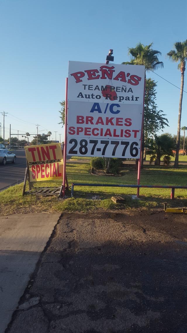 Pena's Auto Repair, Edinburg, Texas