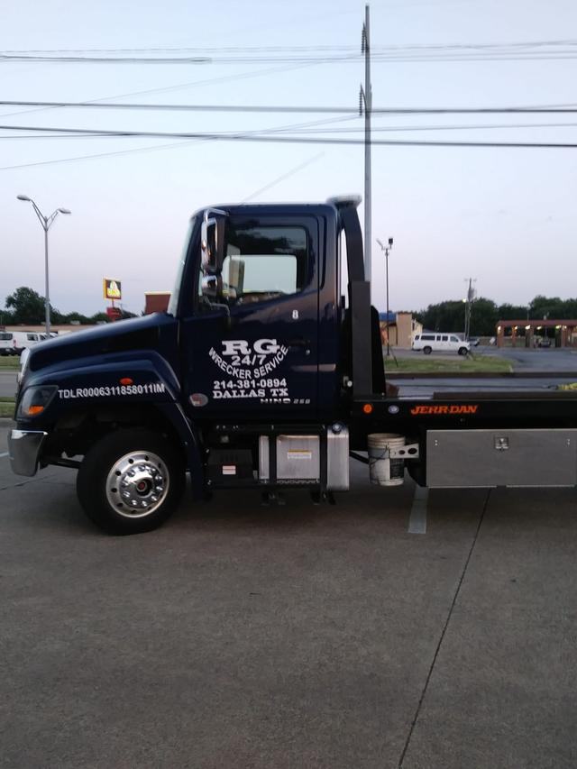 RG 24/7 Wrecker Service, Dallas, Texas