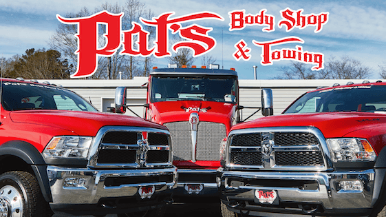 Pat's Body Shop & Towing, Winston Salem, North Carolina