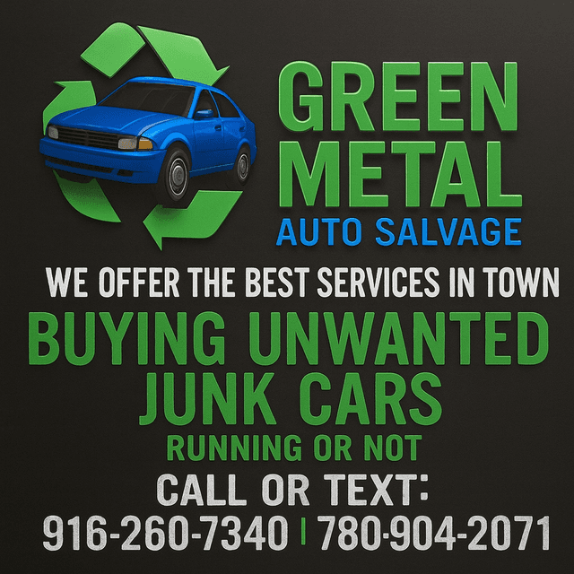 Green Metal Auto Salvage, Houston, Texas
