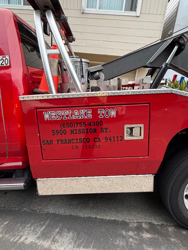 Westlake Tow Inc., South San Francisco, California