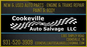 COOKEVILLE AUTO SALVAGE LLC.