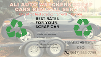 Ali Auto Wreckers Scrap Car Removal| Mississauga, Ontario, Canada